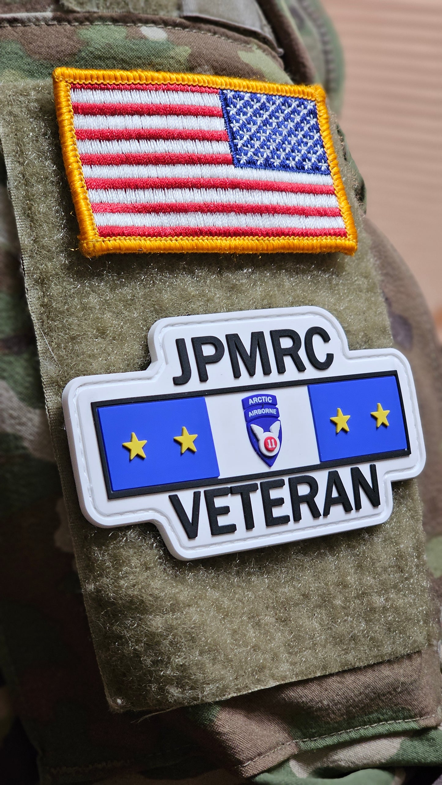 JPMRC Veteran - PVC patch