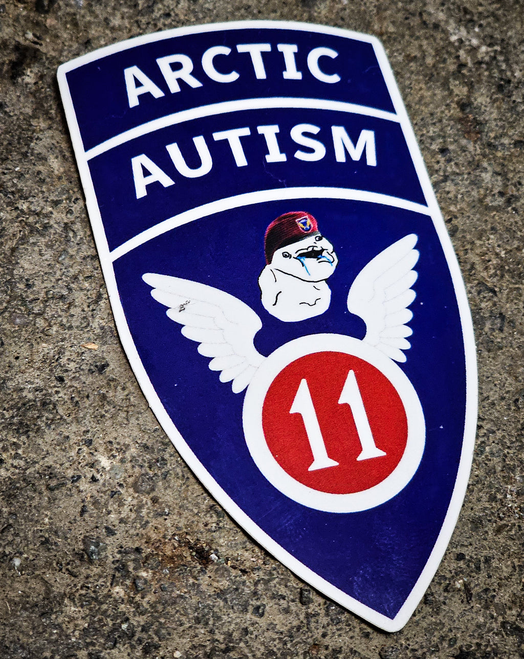 Arctic Autism - Sticker