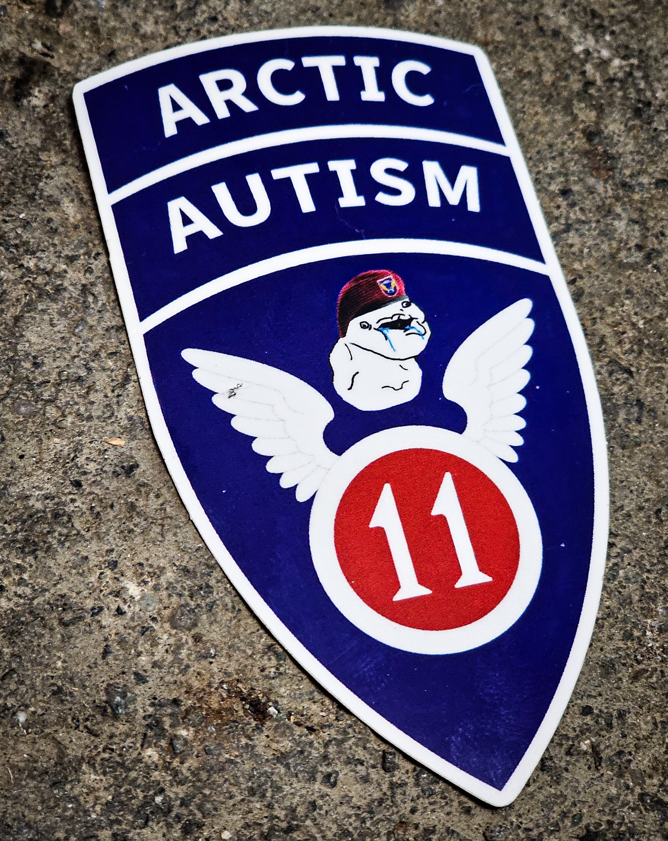 Arctic Autism - Sticker