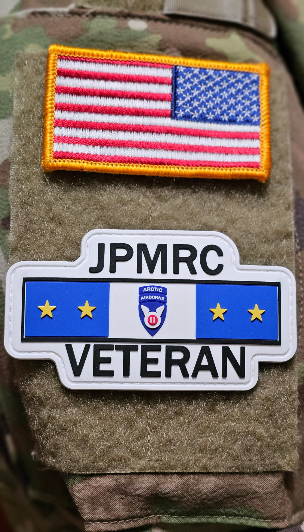 JPMRC Veteran - PVC patch