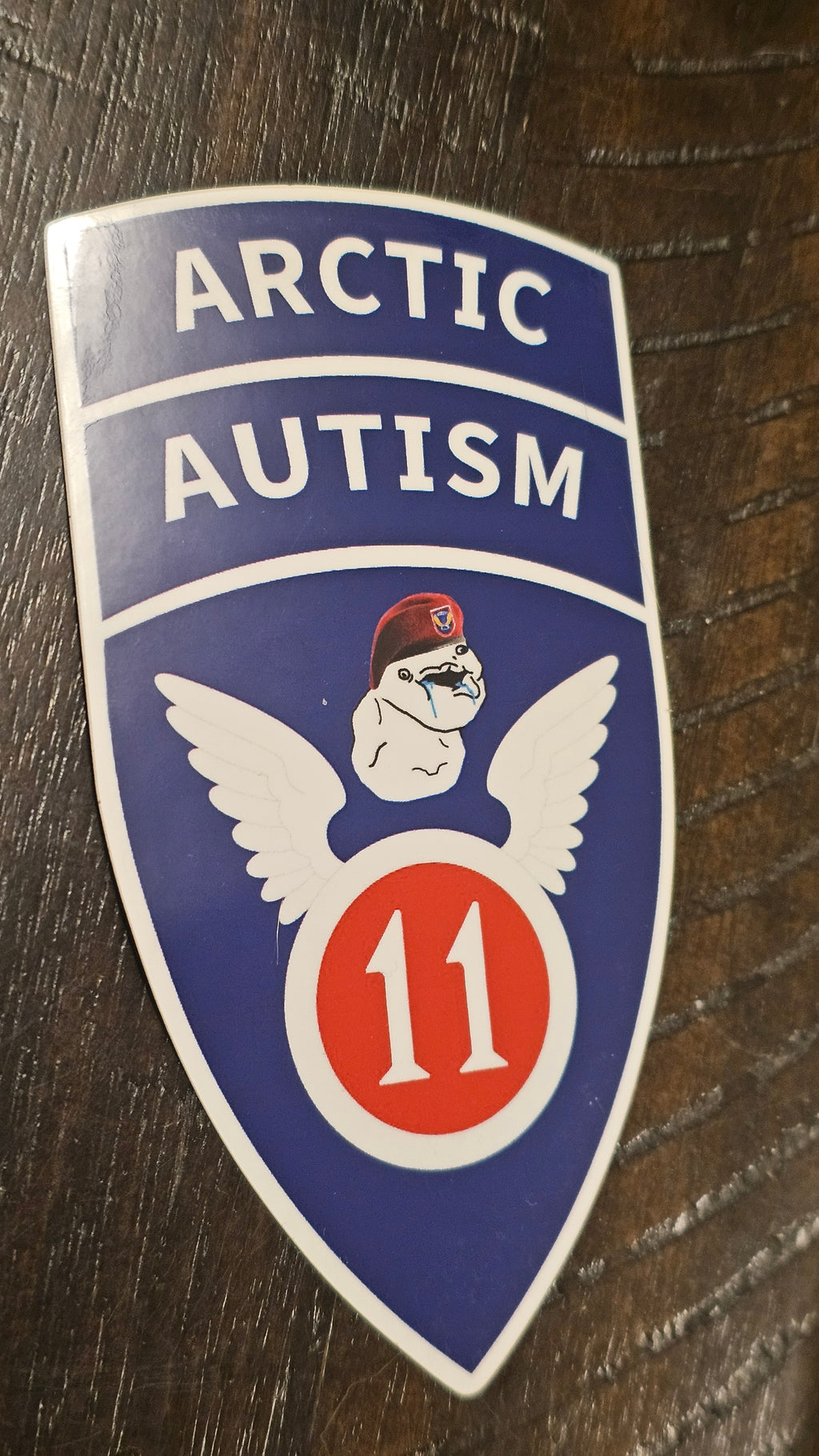 Large Arctic Autism - Sticker