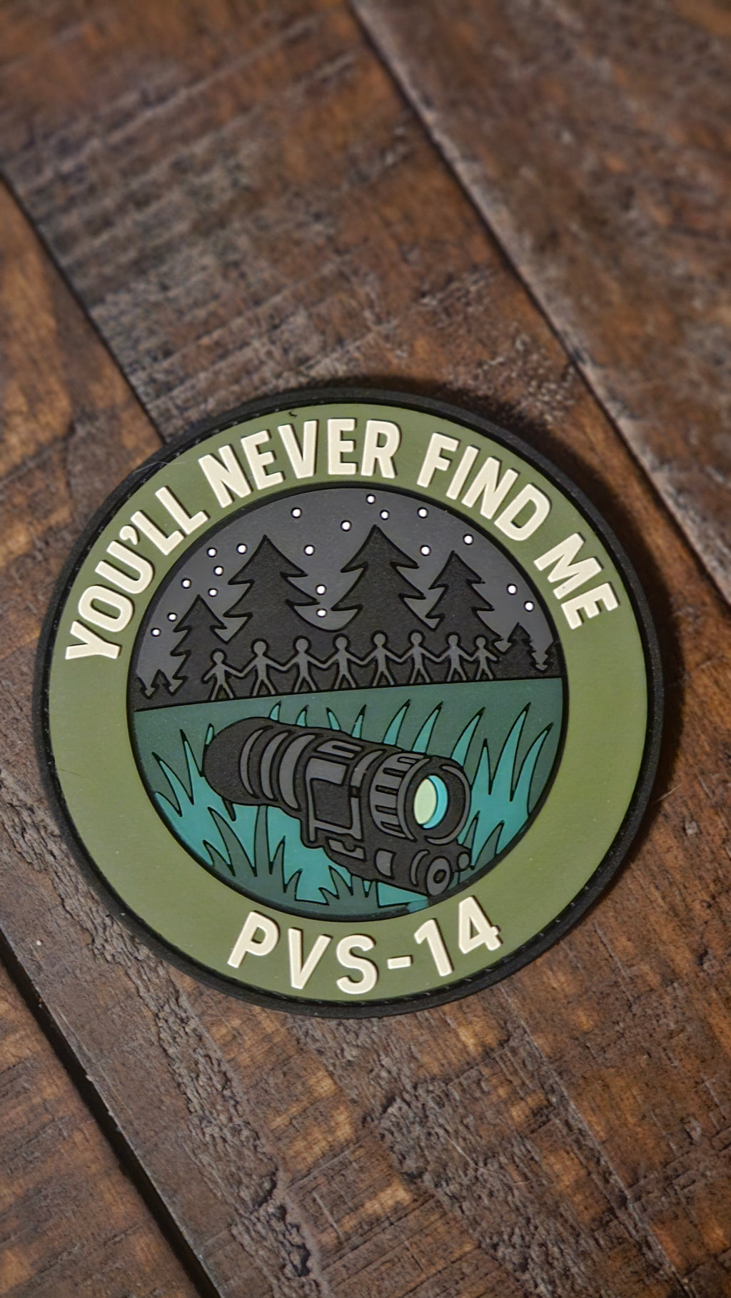 Missing NOD's - Glow-In-The-Dark Patch