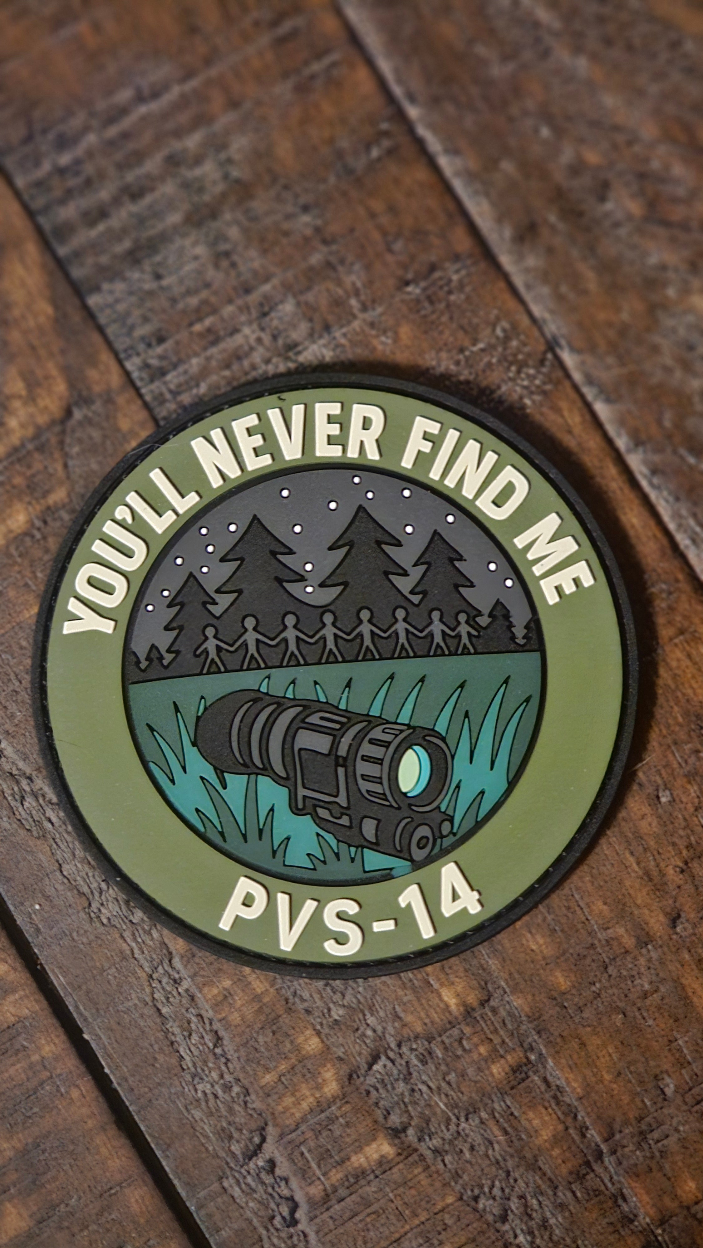 Missing NOD's - Glow-In-The-Dark Patch