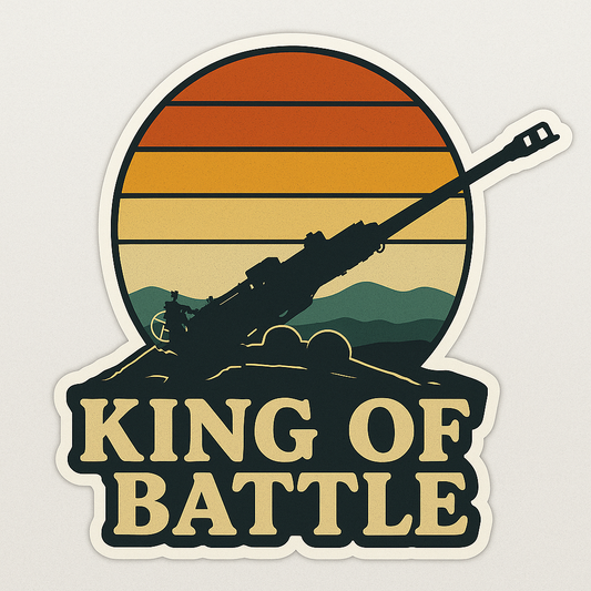 King of Battle - Sticker